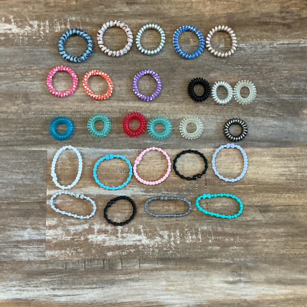 Colorful Kids Hair Ties Set